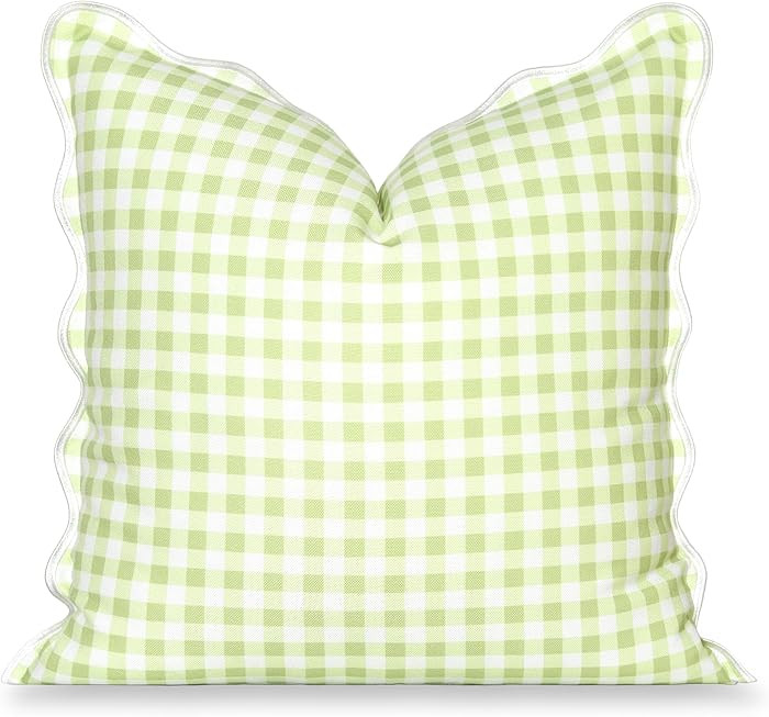 Hofdeco Premium Grandmillennial Coastal Hampton Patio Indoor Outdoor Throw Pillow Cover Only, 20"... | Amazon (US)