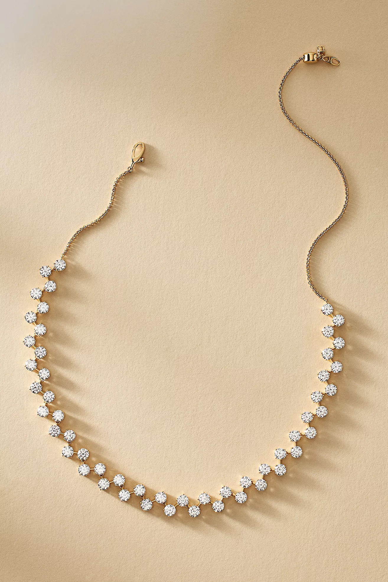 NADRI Halle CZ Adjustable Choker Necklace | Anthropologie (US)