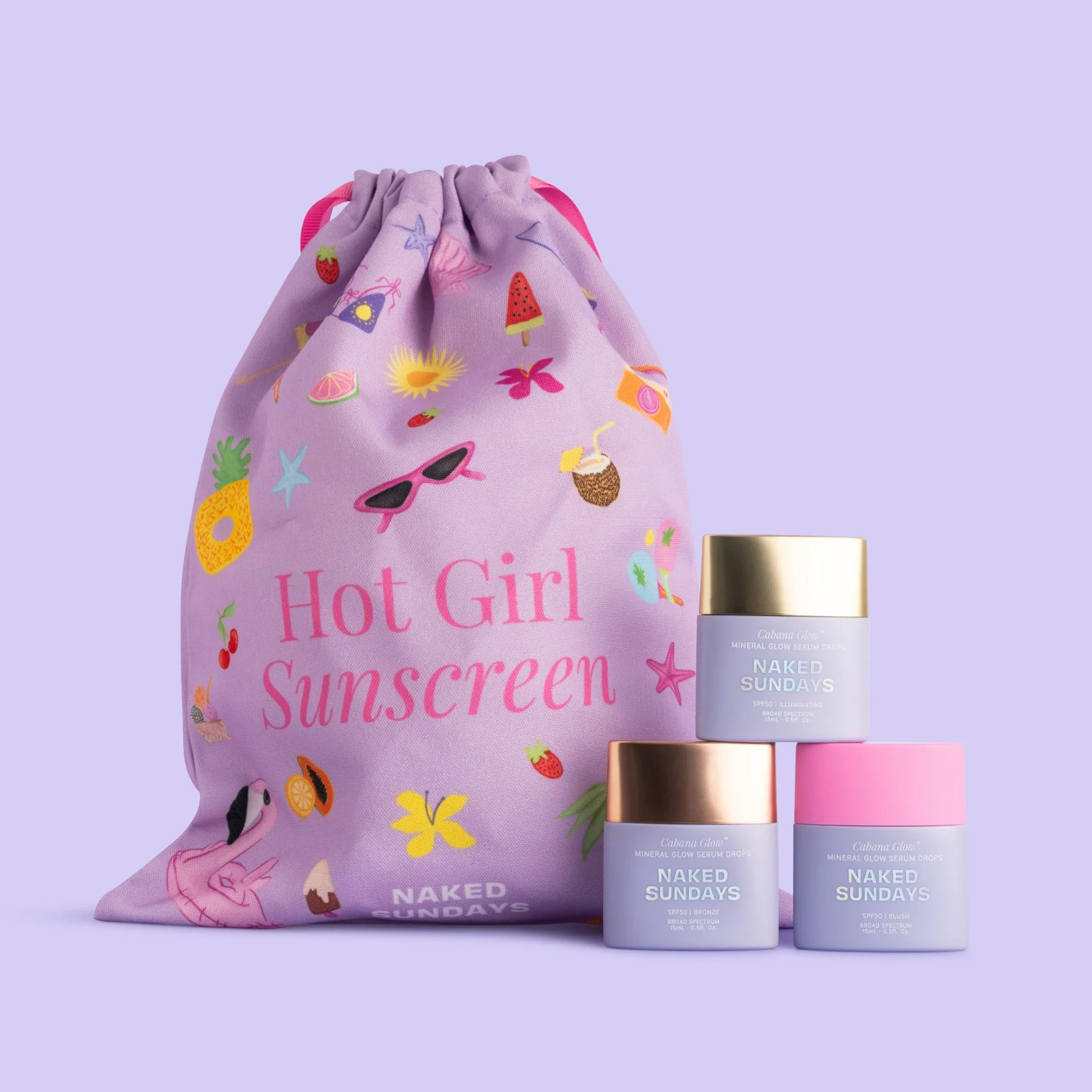 CabanaGlow Minis Bundle (SAVE 40%) | Naked Sundays (US)