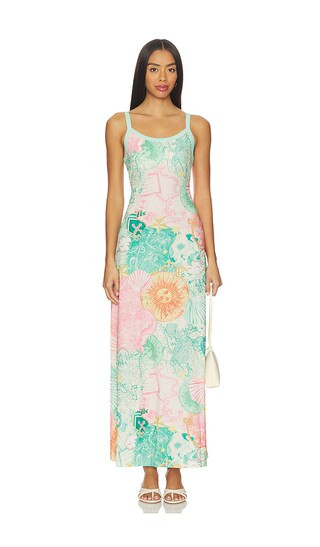 Scoop Low Back Maxi Dress in Neverland | Revolve Clothing (Global)