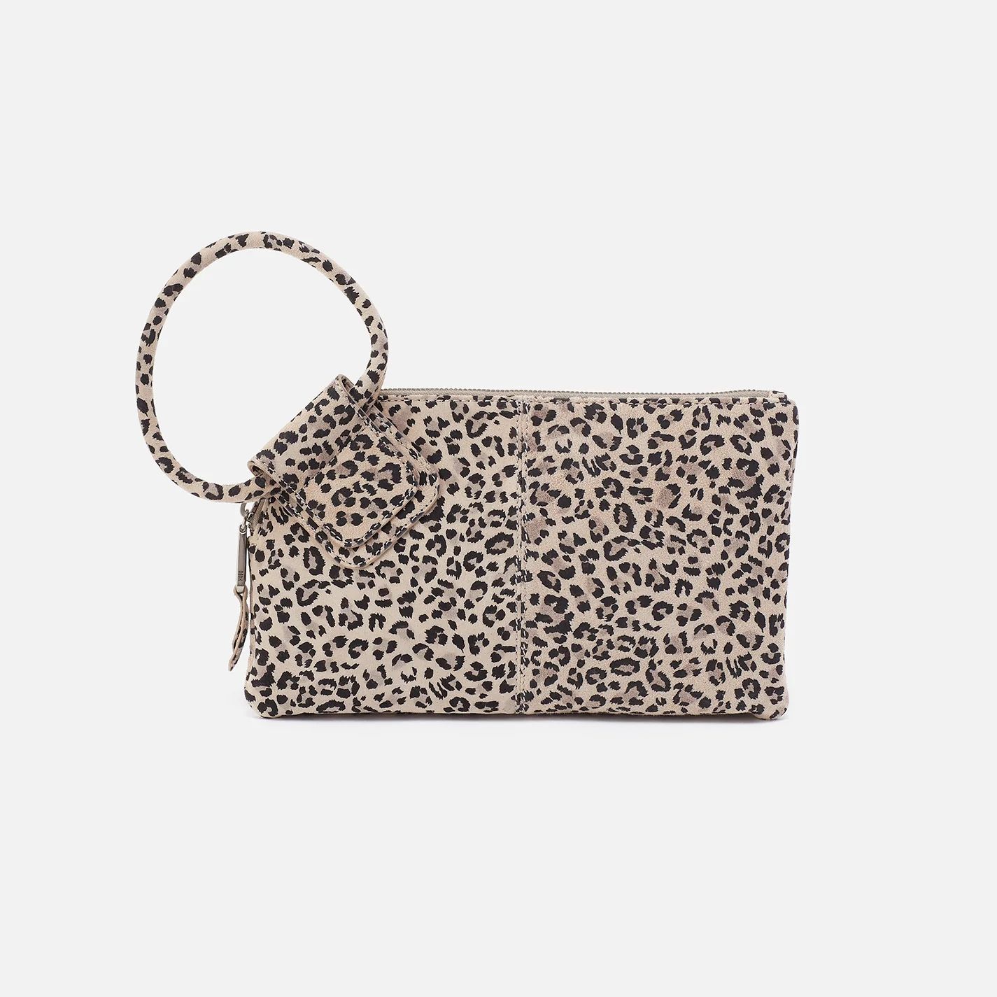 Sable Wristlet in Printed Leather - Tropic Print | HOBO Bags
