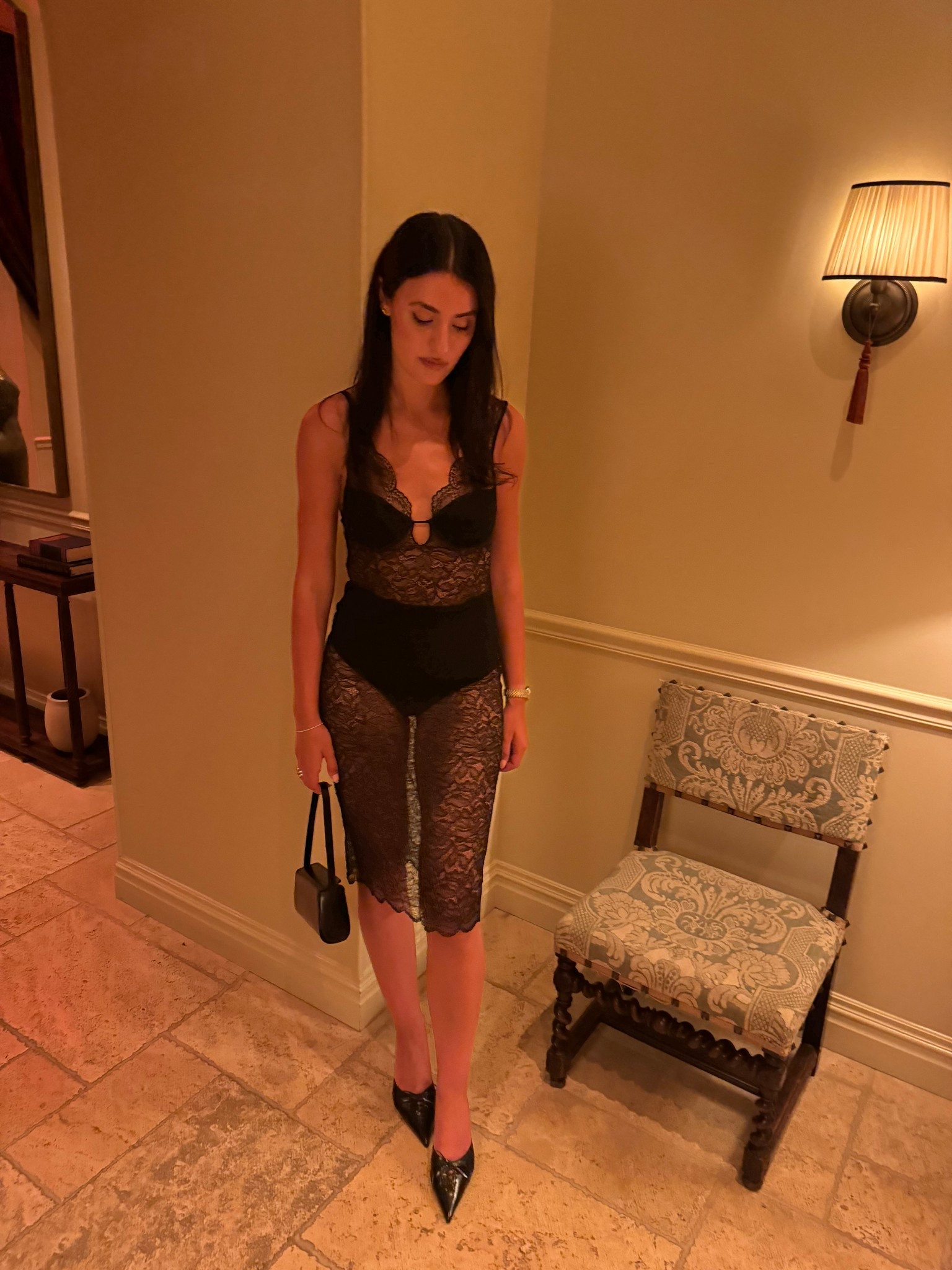 Love this sheer dress from Mango (I’m wearing a size 8) 

#LTKdatenight