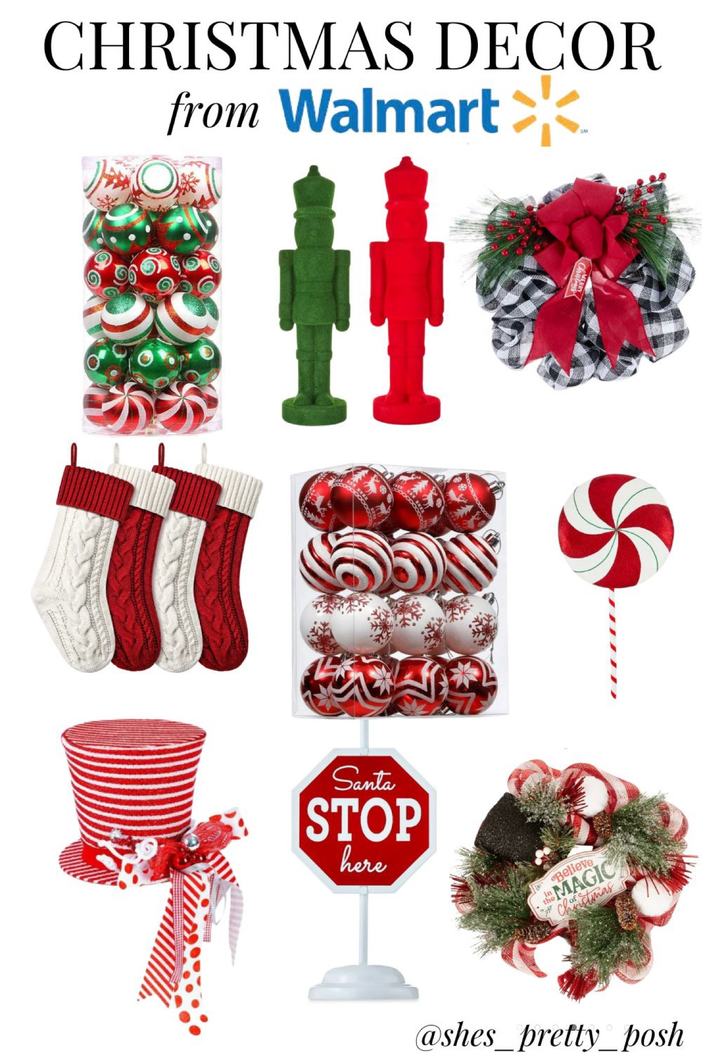 Christmas decor and holiday decorations available @walmart. #walmart #walmartfinds #iYKYK 

#LTKSeasonal #LTKHolidaySale #LTKHoliday