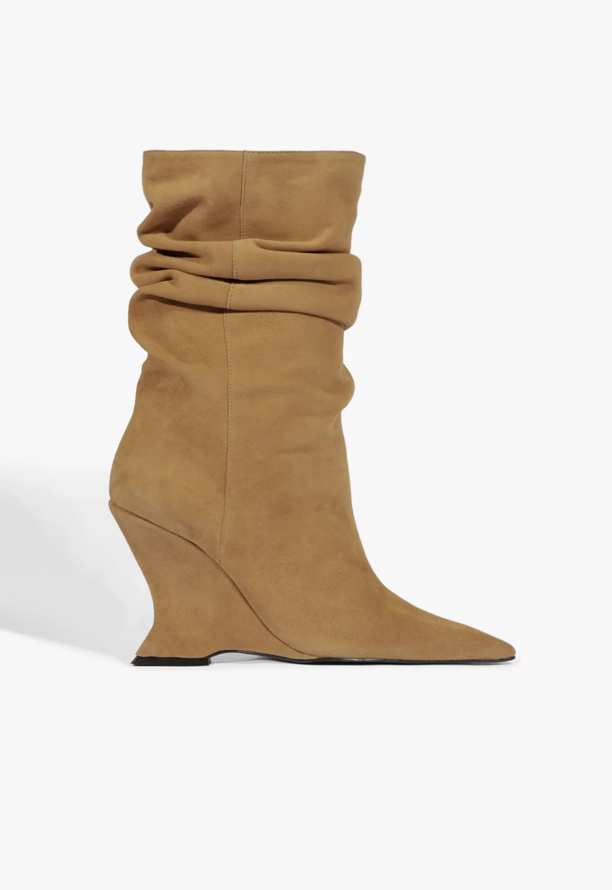 Siena Brown High Wedge Heel Bootie | SCHUTZ | Schutz (US)