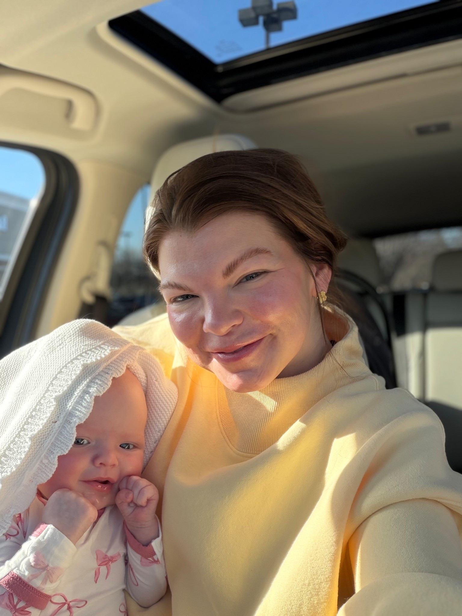 Just me and my home girl. This mock neck is an absolute favorite of mine! I got an XL for an oversized, lived-in fit. Also linking Arden’s sleeper. It’s one of my favorite prints. 



#LTKdayinmylife #LTKValentine #LTKmomlife