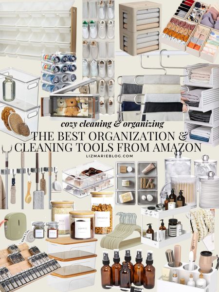The best cleaning and organizing items from Amazon! See more on lizmarieblog.com 

#LTKFind #LTKSeasonal #LTKhome