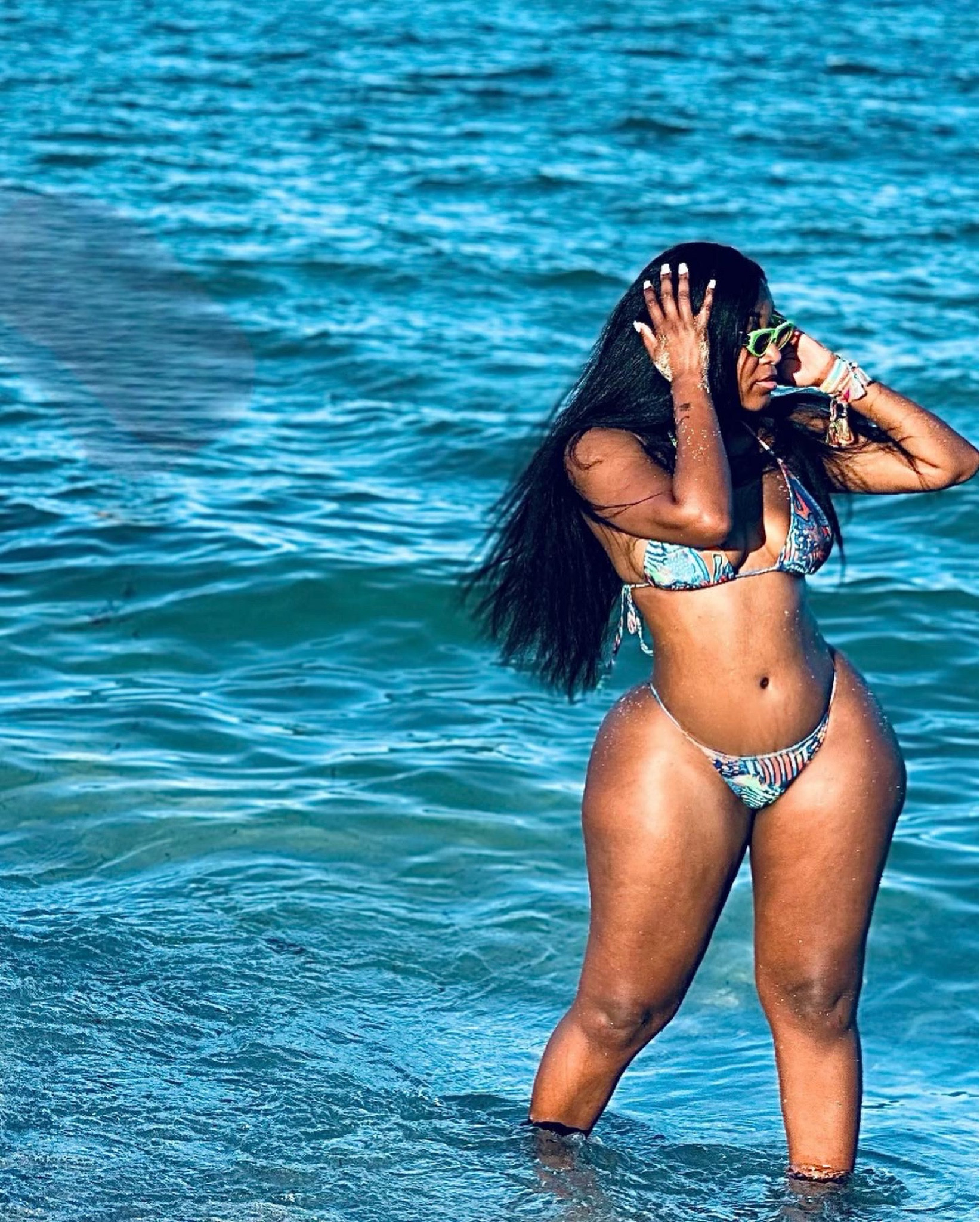 Summer is my season and I’m a beach girl. Sunglasses and Bikini are a must. This bikini and cover up was one of my favorites this summer. I’m wearing a size 8 in top and bottom a size M in cover up. 

#LTKFind #LTKswim #LTKSeasonal