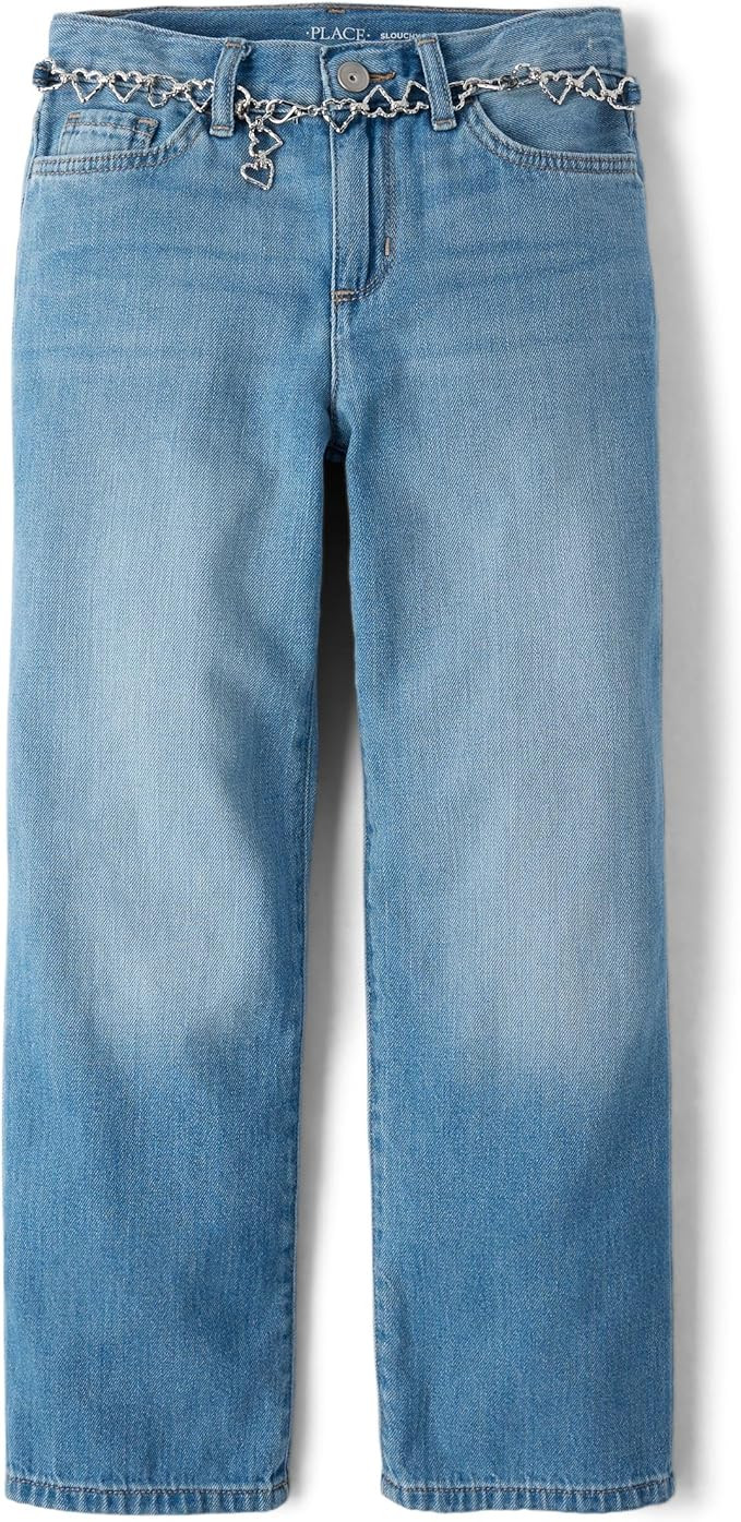 The Children's Place Girls Wide Leg Jeans | Amazon (US)
