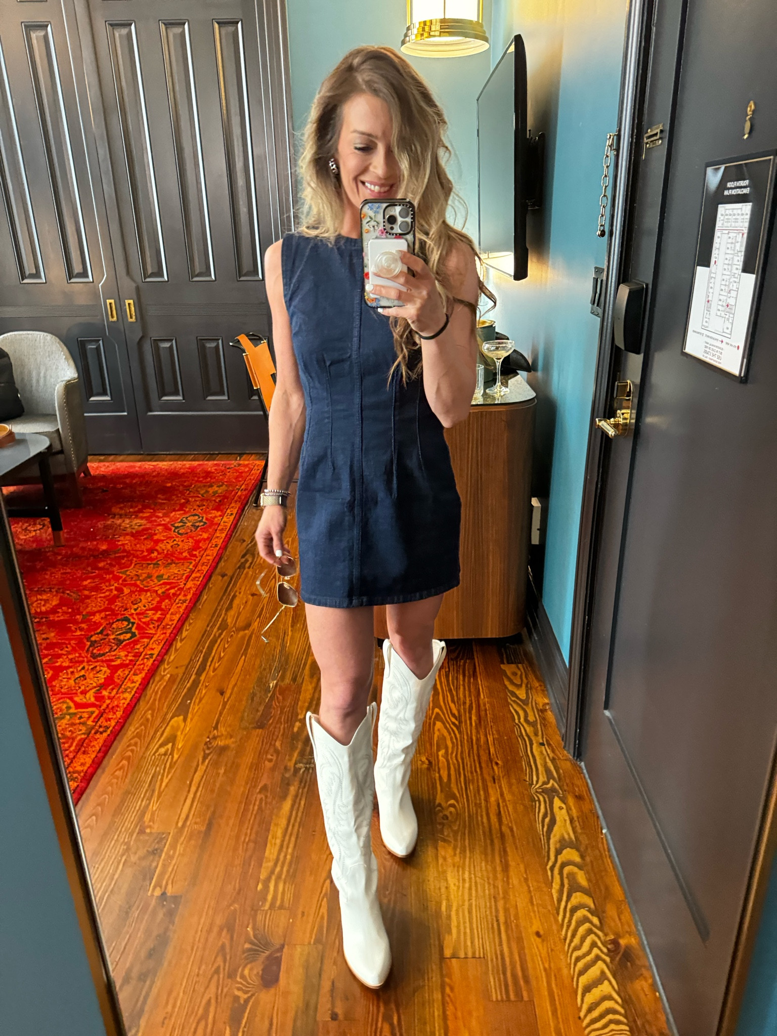 Denim Dress from Abercrombie for those Nashville Vibes  

#LTKstyletip #LTKfindsunder100 #LTKtravel