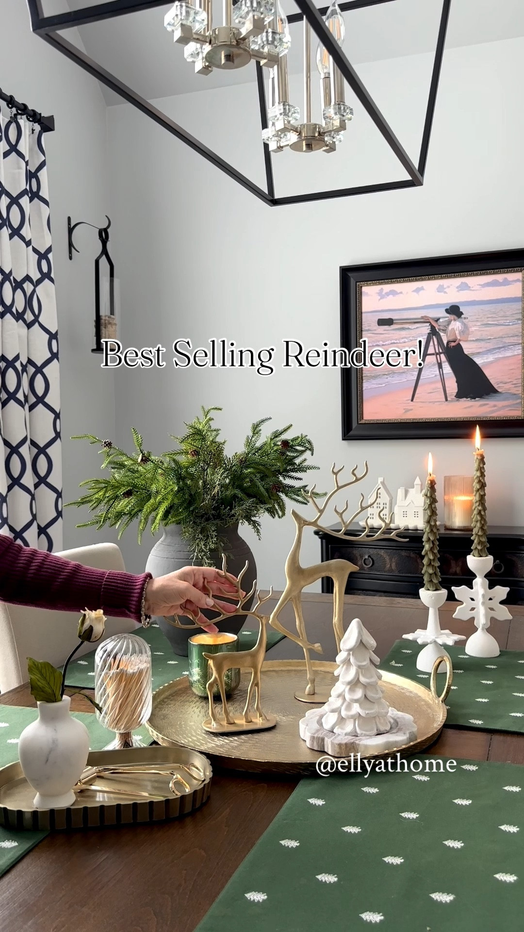 Best selling reindeer every Christmas in brass and dark bronze! Mine are small and medium. Shop more home decor accessories. Pottery Barn. 

#LTKHoliday #LTKSaleAlert #LTKHome