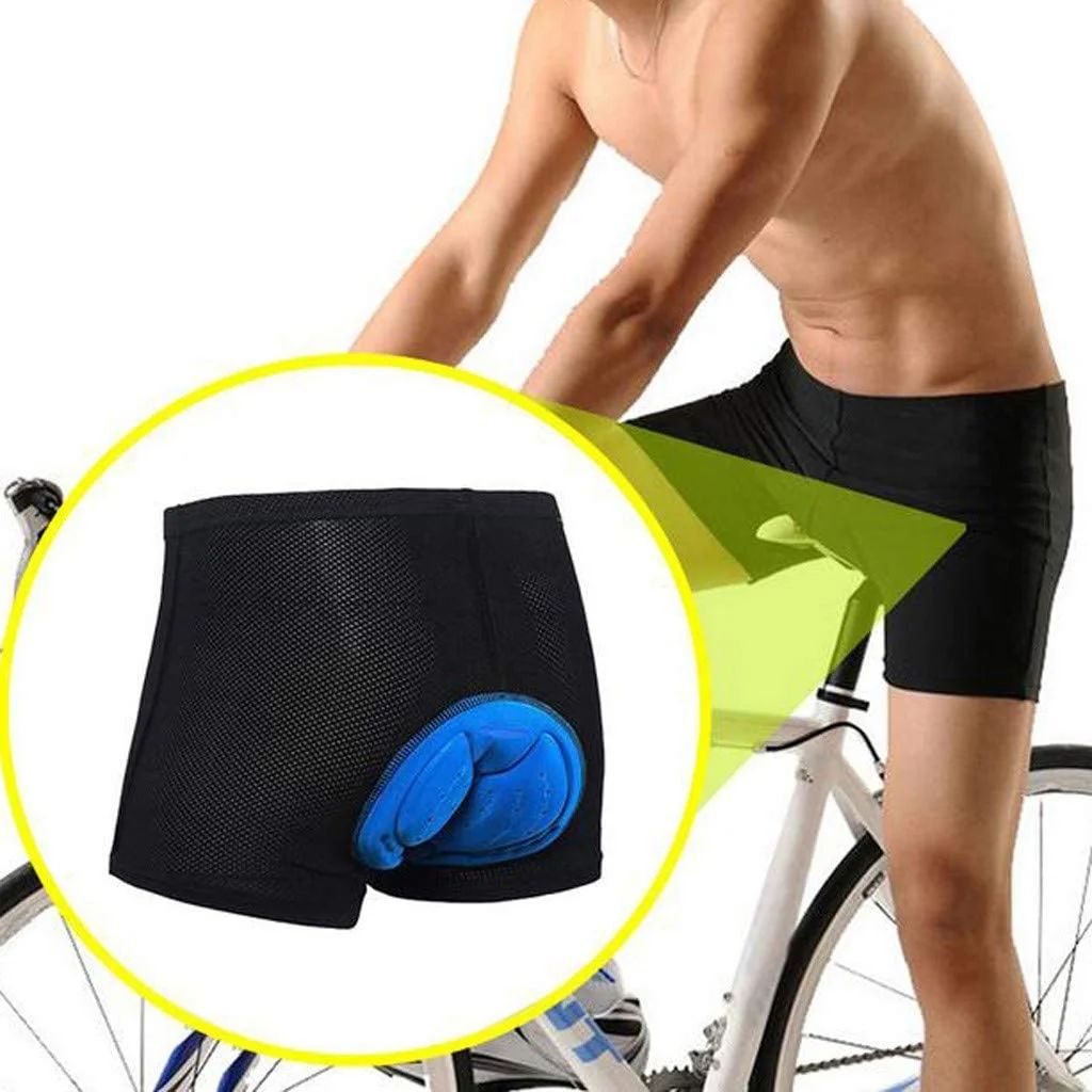 EZGO Unisex Cycling Underwear Shorts Silicone Gel Padded Bicycle Short Breathable M | Walmart (US)