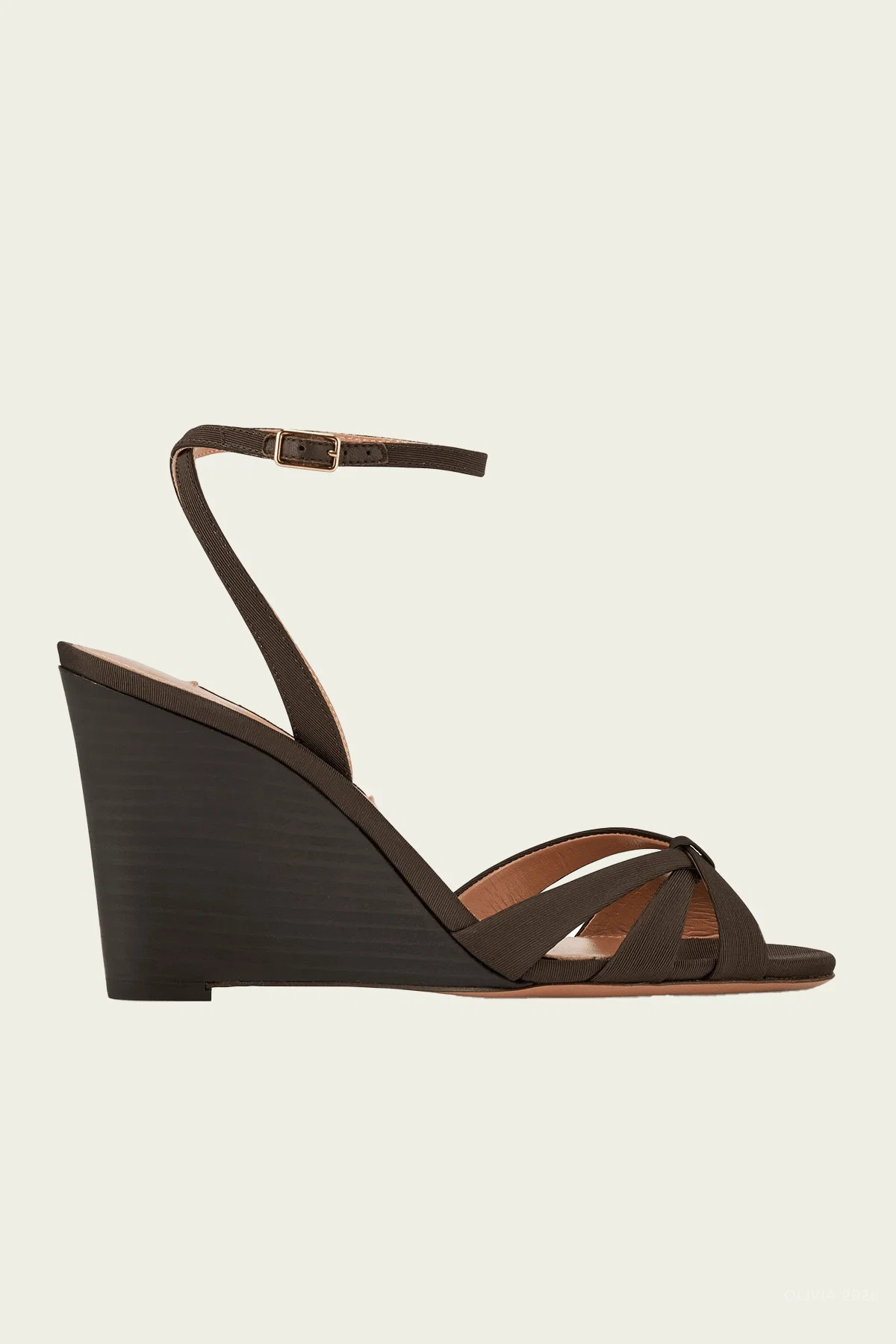 Tati Wedge 85 in Chocolate - Brown US 8 | Shop Olivia