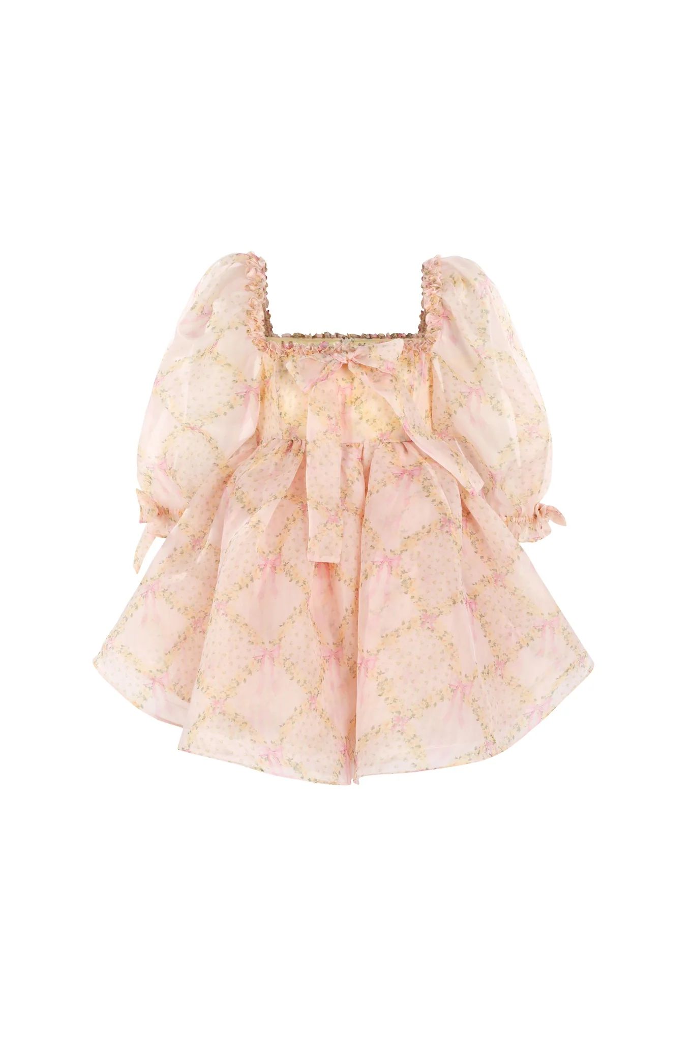The Duckling Mini Shabby Chic Dress | Selkie Collection
