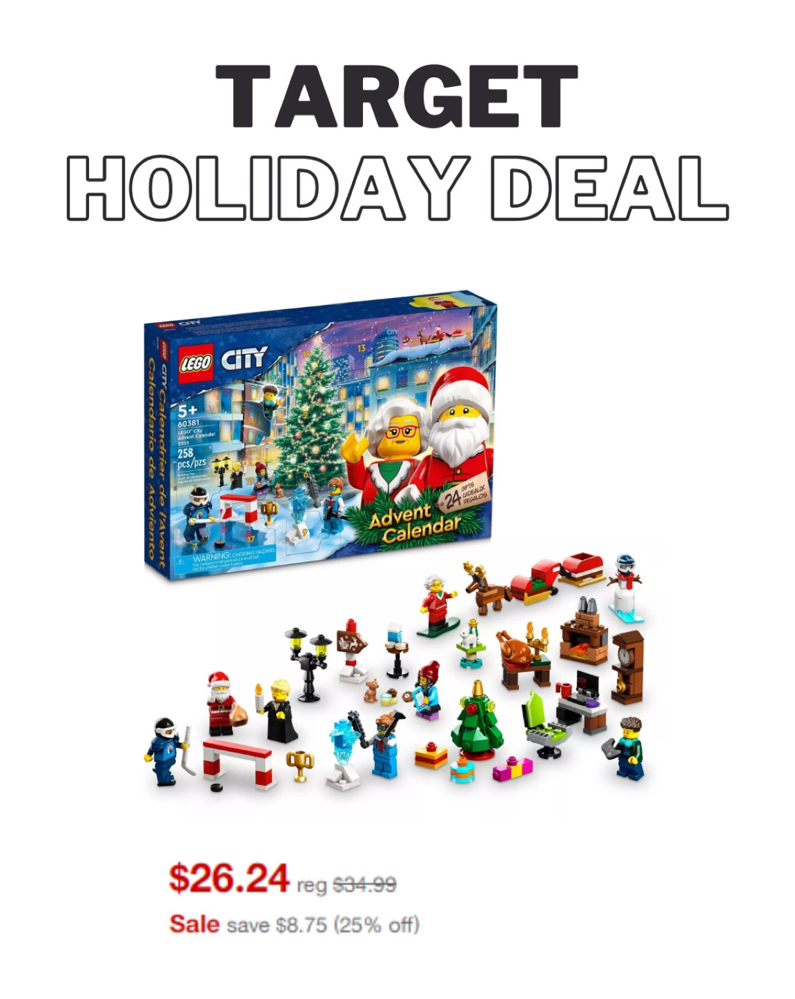 LEGO City 2023 Advent Calendar curated on LTK