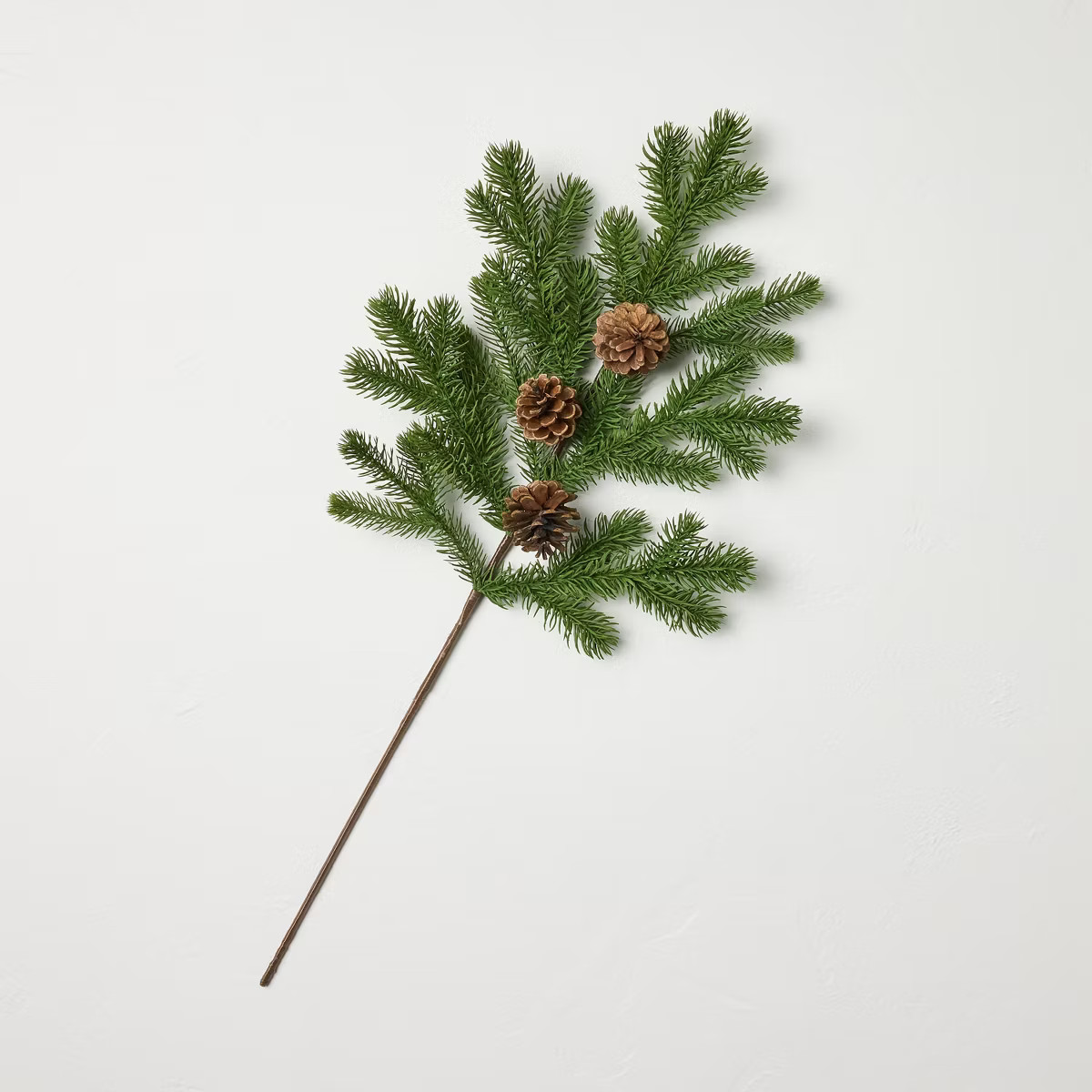 25" Pine and Pinecone Artificial Stem - Hearth & Hand™ with Magnolia | Target