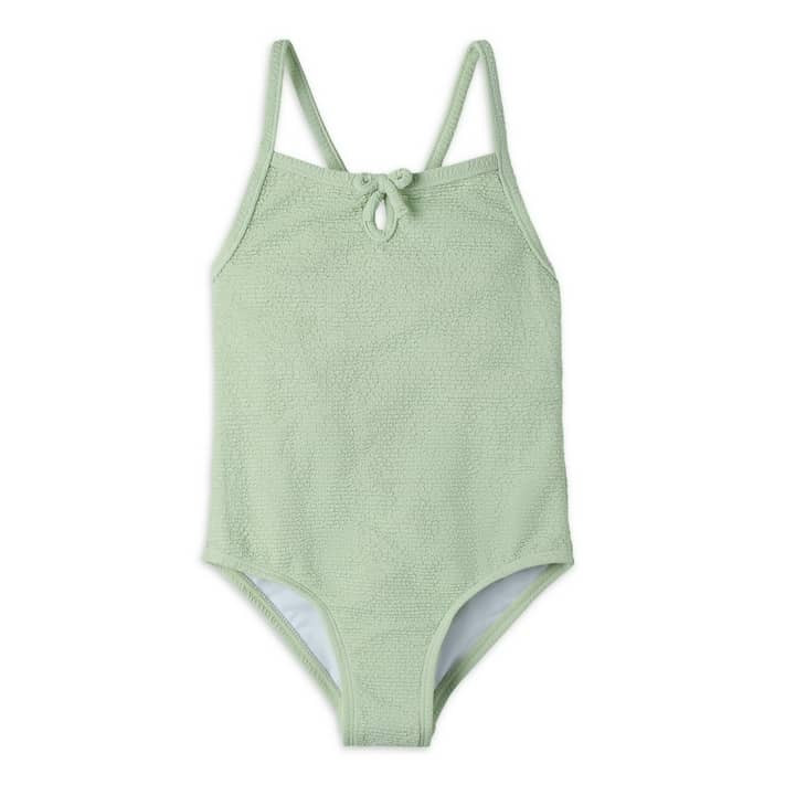 Modern Moments by Gerber Baby and Toddler Girls One Piece Swimsuit with UPF 50+, Sizes 12M-5T | Walmart (US)