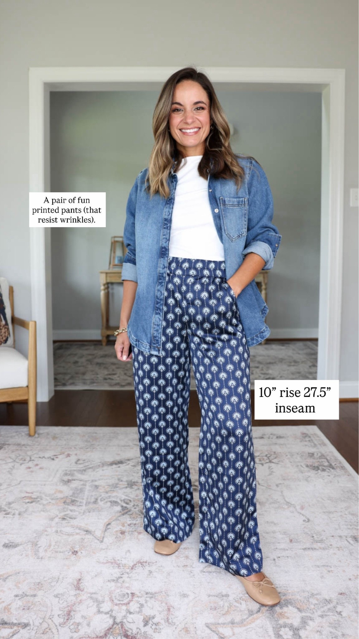 When it comes to petite pants, I find everyone is looking for something a little different. Here are a few options for the most common requests I receive. 

All shown on me unaltered. I’m 4’10” with a 25” ankle inseam and a 27.5-28” full length inseam. 

Pants: petite xxs (27.5” inseam)
Top: petite xs 
Denim top: petite xxs (similar linked) 

Petite pants, casual outfits, business casual outfits

#LTKPetite