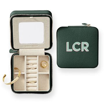Small Travel Jewelry Case, Printed | Mark and Graham