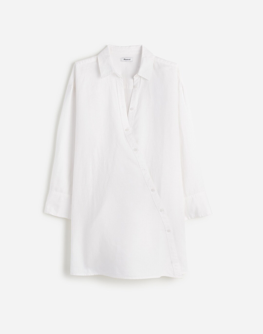 Asymmetric Button-Front Cover-Up Tunic | Madewell