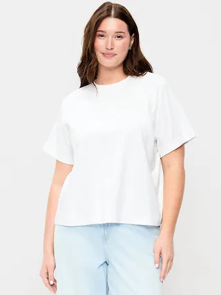 Relaxed Heavyweight Crew-Neck T-Shirt | Old Navy (CA)