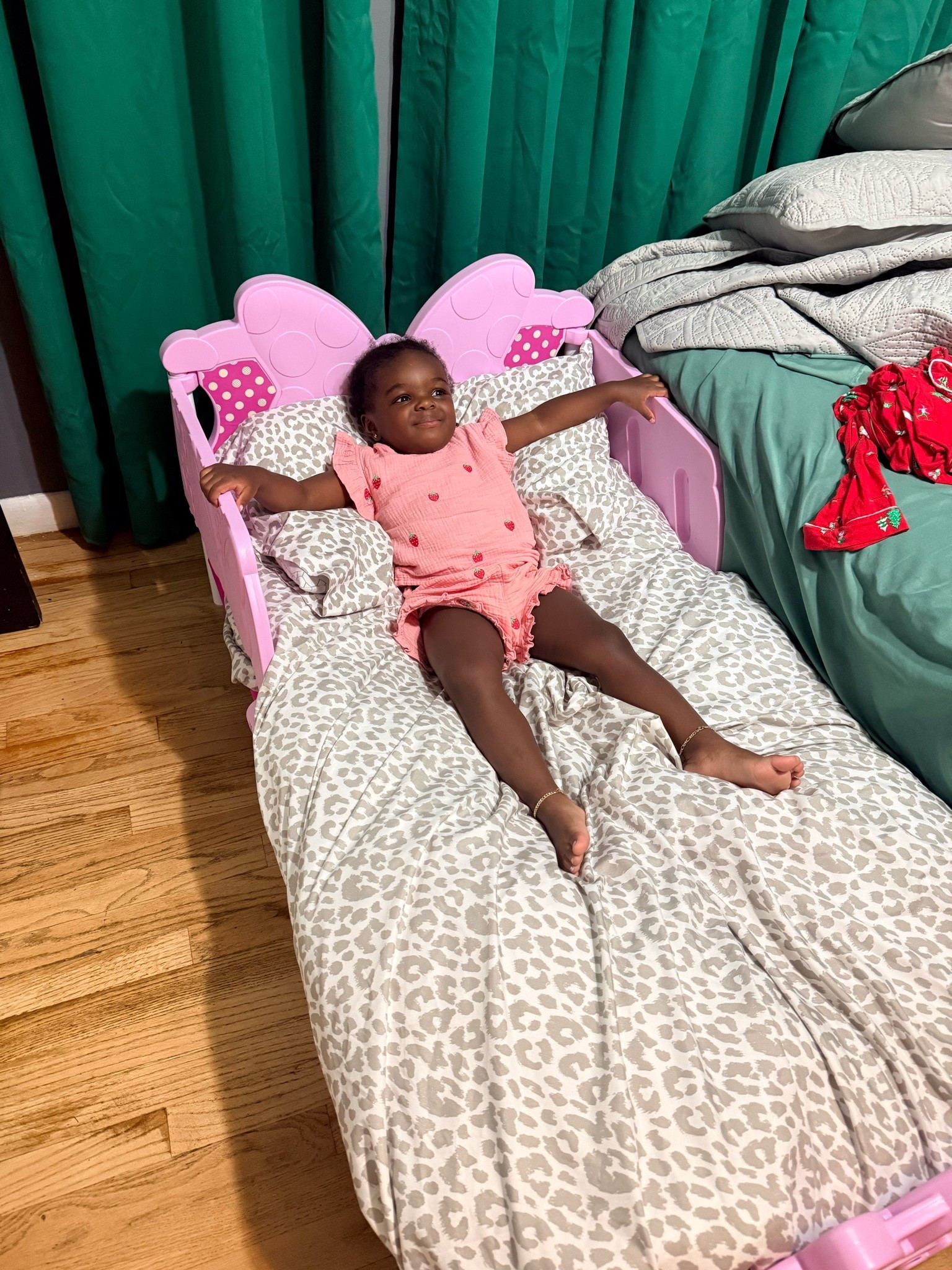 She is officially a big girl… and she is absolutely obsessed with her new bed. 🥹🤍

Watching her get so excited to climb in, snuggle up, and call it her own has been the sweetest milestone. I linked everything we used to create her cozy big girl room!

#BigGirlBed #ToddlerRoom #MomLife #KidsRoomDecor #LTKHome #LTKFinds

#LTKKids #LTKBaby #LTKHome