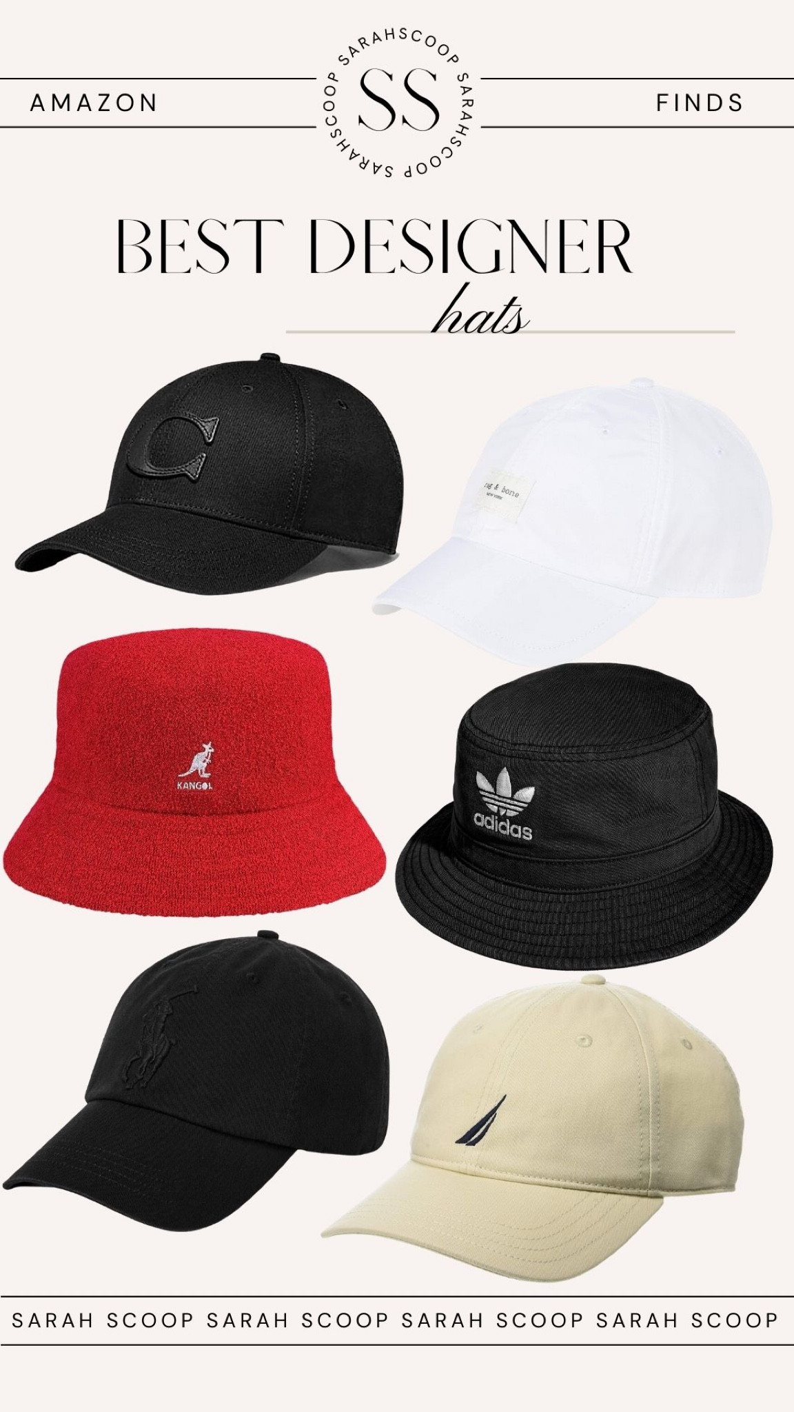 Best store designer hats