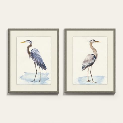 Beach Heron Art | Ballard Designs, Inc.