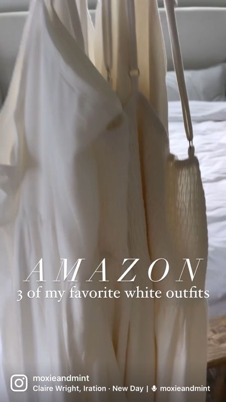 3 of my favorite white outfits from Amazon! 

Summer outfits / summer dresses / white dress / white one strap / romper / jumper / summer hat / sandals / beach bag 

#LTKstyletip #LTKSeasonal #LTKunder50