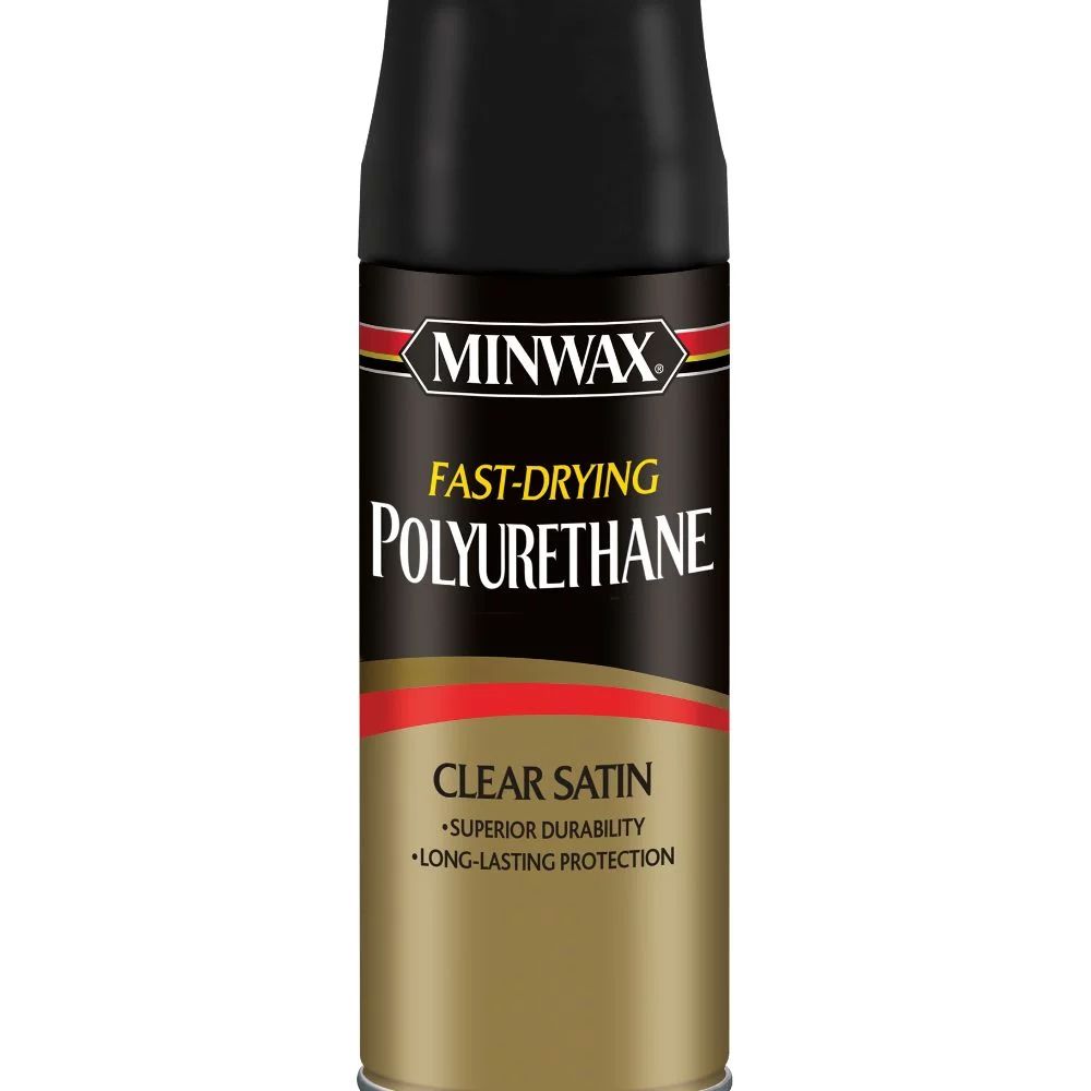 Minwax Fast-Drying Polyurethane Spray, Satin, Clear, 11.5 oz. - Walmart.com | Walmart (US)