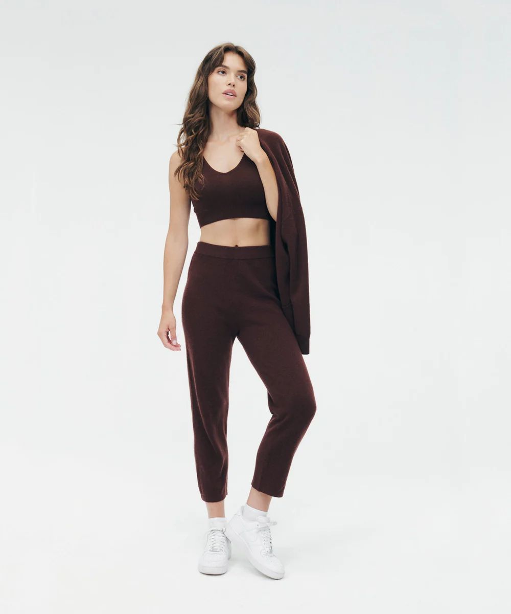 Cashmere Cropped Pant | NAADAM