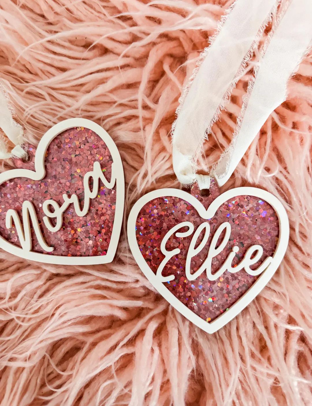 Glitter Heart Basket Tag- Valentine's Day Tag - Etsy | Etsy (US)