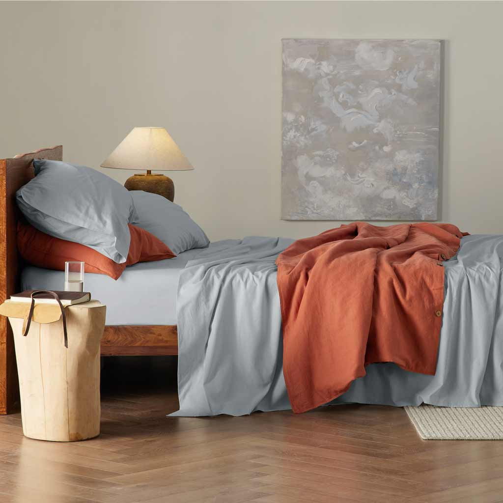 Bedsure 100% Lightweight Percale T180 Cotton Sheet Sets | Bedsure