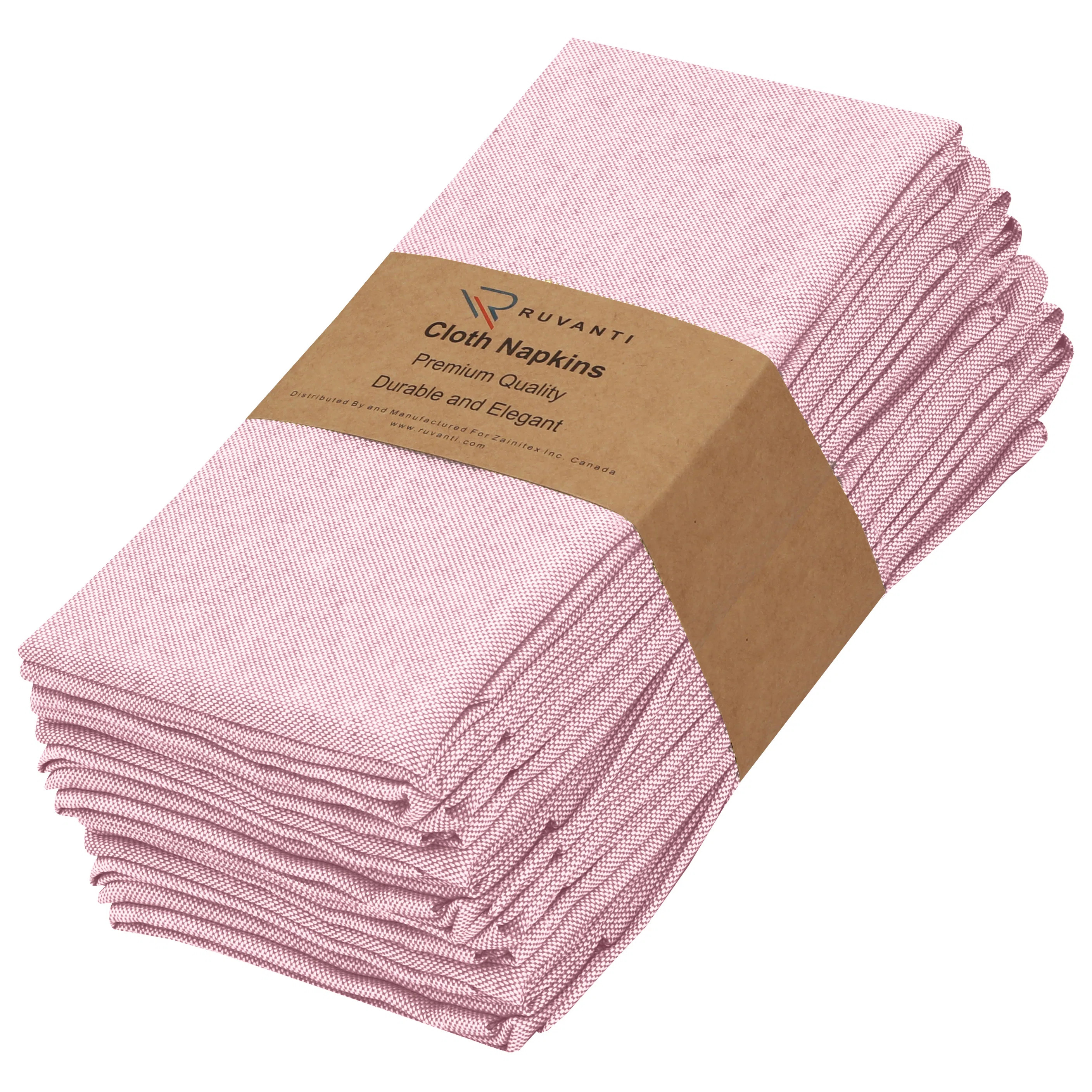 Poly Cotton Square Cloth Napkins Chambray Fabric | Wayfair | Wayfair North America