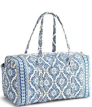 Vera Bradley Cambridge Blue Large Original Duffel Bag - Cambridge Blue | Dillard's