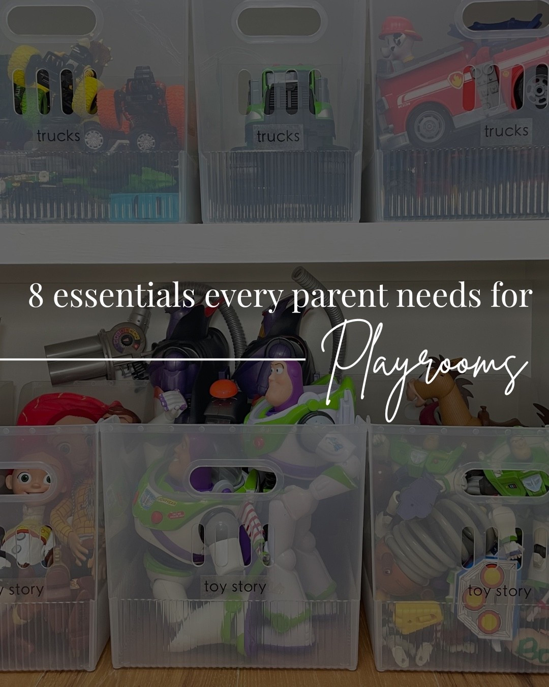 Playroom chaos? Not on our watch! 😎 These 8 must-have products make cleanup easy, teach kids organizing skills, and keep playtime fun:

1️⃣ Large Basket 🧺 – Perfect for bulky toys and quick clean-ups—kids can toss in their favorites with zero stress.
2️⃣ Cube System ⬜ – Holds all the things! Bins grow with your child’s changing toy obsessions.
3️⃣ Clear Bins + Labels 🔍 – Teaches organizing skills early,kids can see what’s inside and actually put things back.
4️⃣ Zipper Bags 🎲 – Keep little parts together and save space,no more lost game pieces!
5️⃣ Turntables 🎨 – Our go-to for arts + crafts. Easy to see, easy to grab, easy to clean up.
6️⃣ Dress-Up Area 👗 – Every child loves dress-up! A dedicated spot encourages creativity and fun.
7️⃣ Magazine Holders 📚 – Keeps coloring books, stickers, and activity pads neat and tidy.
8️⃣ Rainbow Books 🌈 – Adds color while making it easy to swap in favorites, just like a library system.

Comment SHOP below to get links to all of our playroom must-haves! 👇

Want tips on how to set up a playroom that actually stays tidy? Tap the link in our bio to schedule a free consult with us!