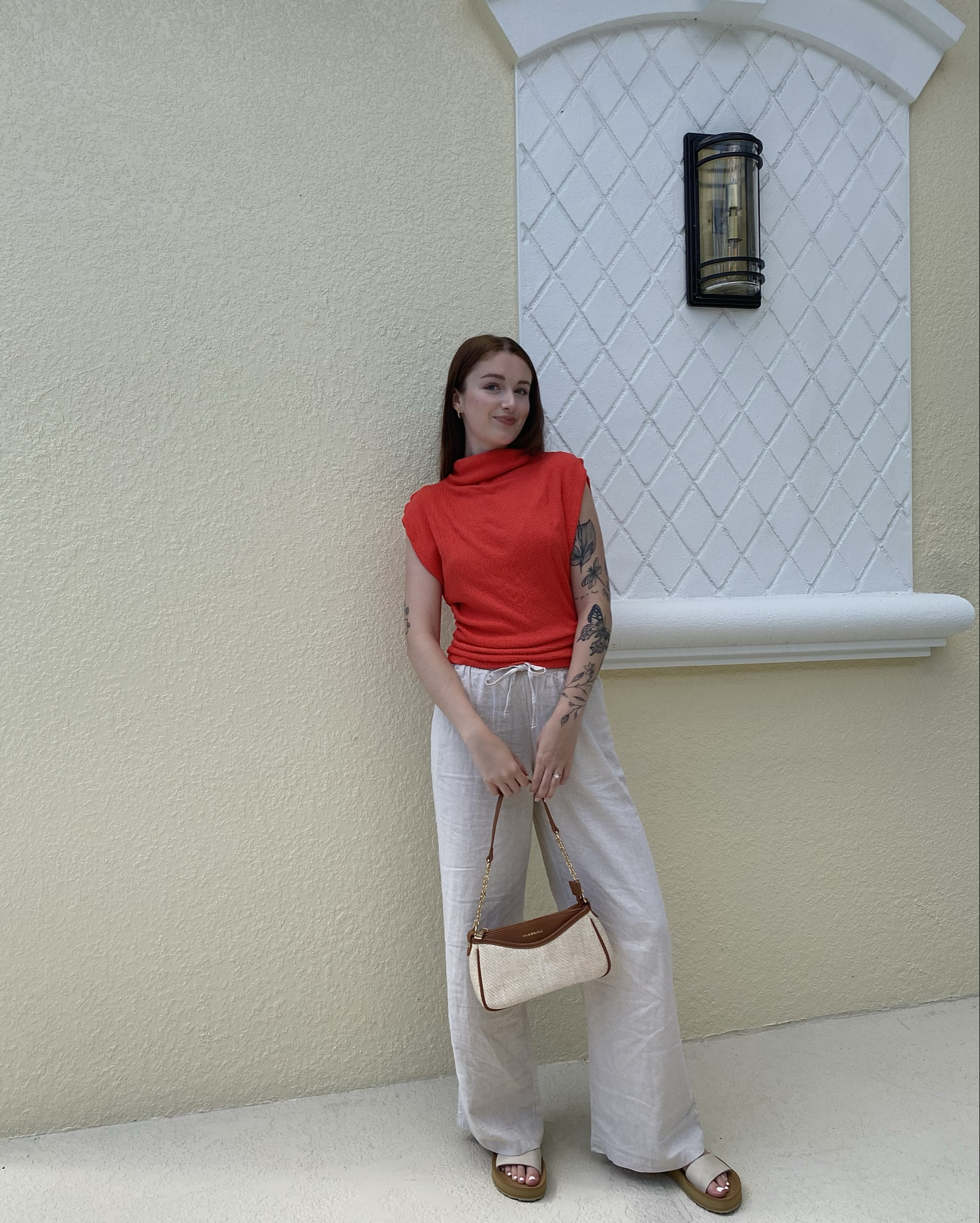 Honeymoon outfit #1 ❤️ I absolutely love the fit of this top!

Can’t link the exact color of the top I’m wearing but it’s available on the Michael Stars website! It’s the Campbell Mock Neck Crinkle Top in color Spitz and it’s on sale right now!

#LTKSeasonal #LTKSaleAlert #LTKFindsUnder100