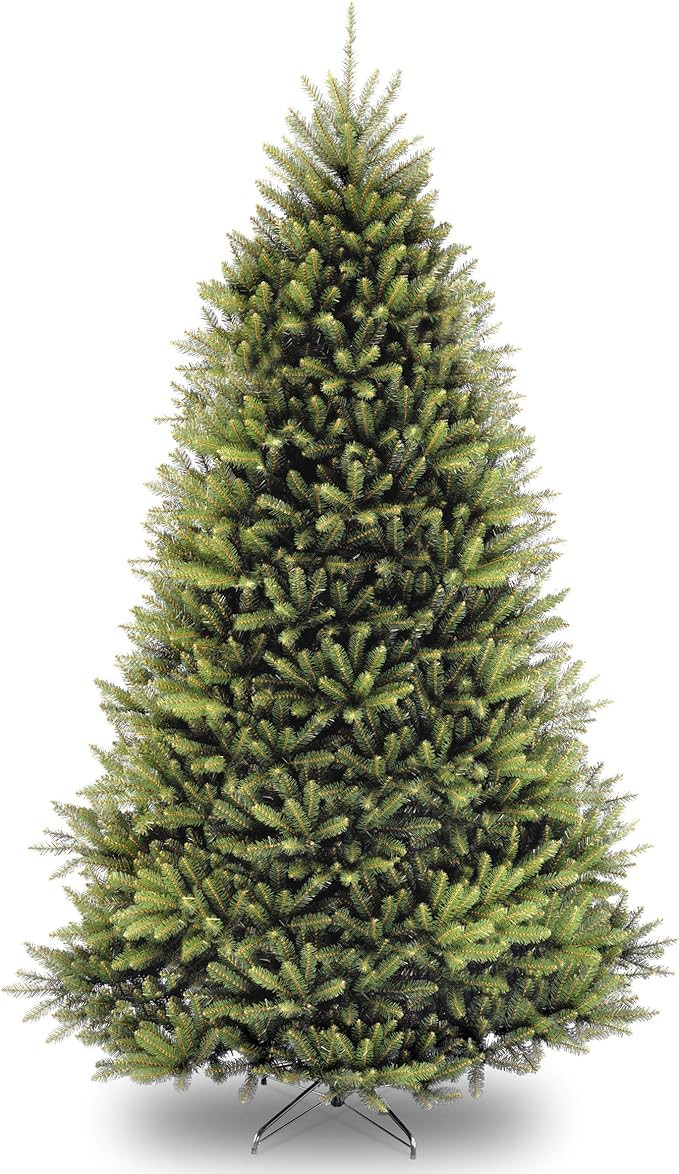 National Tree Company Artificial Full Christmas Tree, Green, Dunhill Fir, Includes Stand, 9 Feet | Amazon (US)