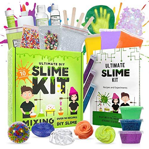 Baby Mushroom Ultimate Slime Kit - 10 Slimy Science Experiments | Fun and Educational Made in USA! | Amazon (US)