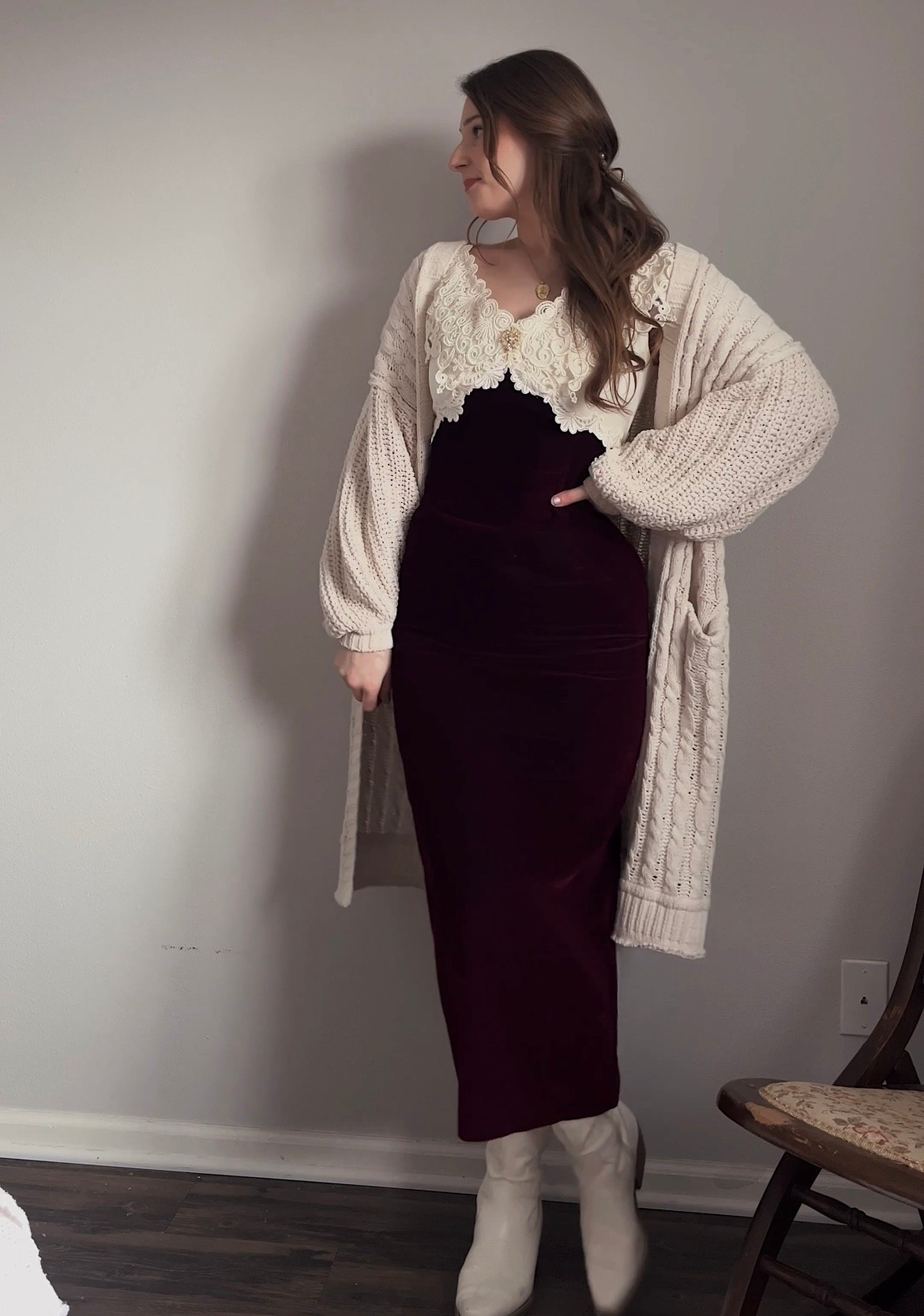 First Sunday in advent ootd!! 