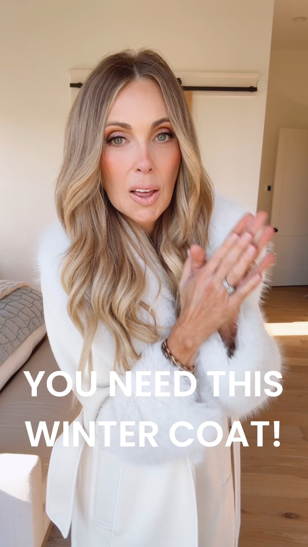 Winter white done right. A faux fur wrap coat that’s classic, polished, and never goes out of style.

@anthropologie #anthropartner 

#LTKHoliday #LTKParties #LTKStyleTip