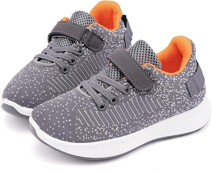 Toandon Toddler Kids Knit Breathable Athletic Sport Sneakers for Age 3-11 | Amazon (US)