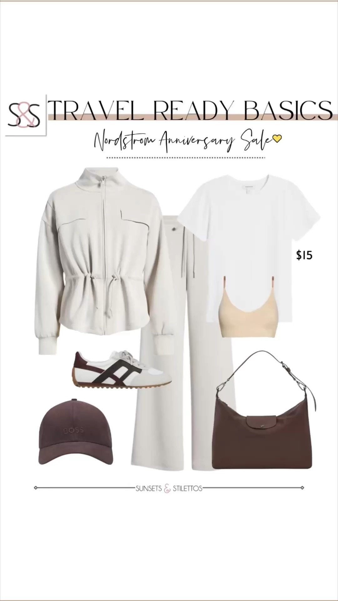 These Nordstrom Anniversary Sale travel basics are giving quiet luxury airport style without even trying, and that $15 white tee is the steal of the entire NSale.

#LTKSaleAlert #LTKOver40 #LTKTravel