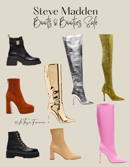 Boots & Booties are currently on sale at Steve Madden! Stock up on your favorite fall + winter shoes early 💃🏾

Steve Madden sale, Steve Madden boots , Steve Madden booties, boots sale, fall boots, winter boots

#LTKsalealert #LTKSpringSale