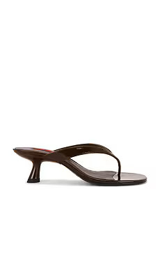 SIMONMILLER Beep Thong Sandal in Chocolate from Revolve.com | Revolve Clothing (Global)