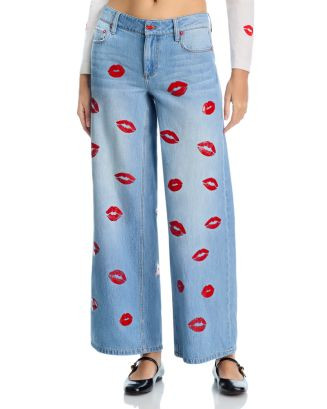 Amazing Low Rise Baggy Jeans in Denver Bright Blue | Bloomingdale's (US)