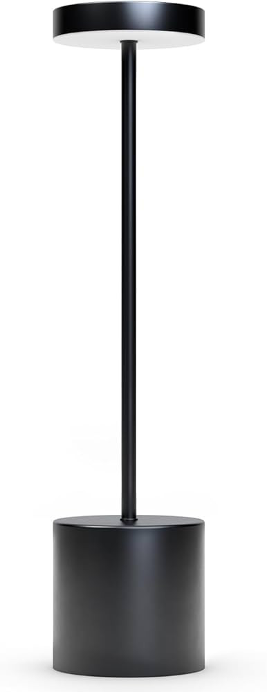 Paquete de 2 lámparas LED de mesa recargables inalámbricas, lámpara de escritorio con batería... | Amazon (US)