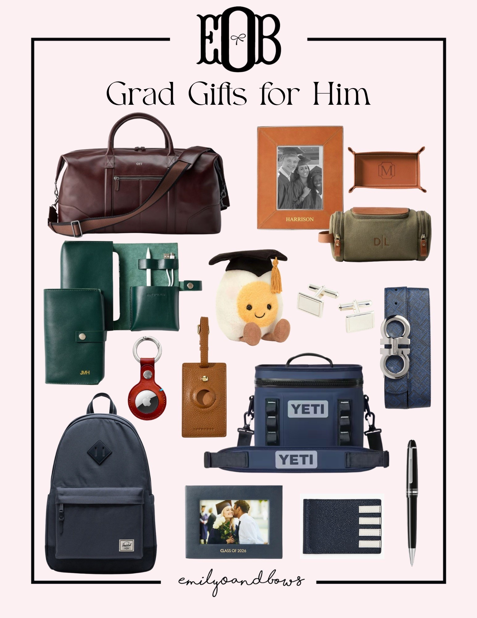 Grad season is right around the corner! It can be great to get ahead of shopping for the guy grads in her life - here are a few options we love! 