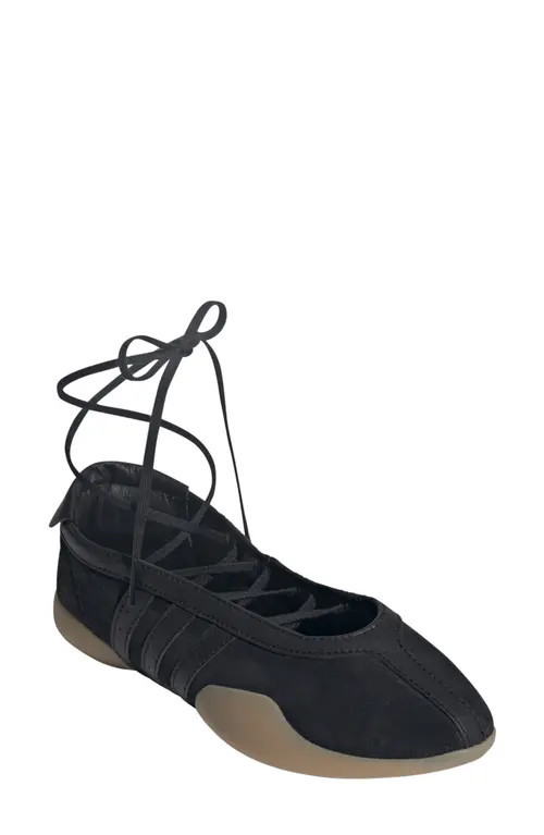 adidas Taekwondo Mei Sneaker in Black/White/Gum at Nordstrom, Size 6.5 | Nordstrom