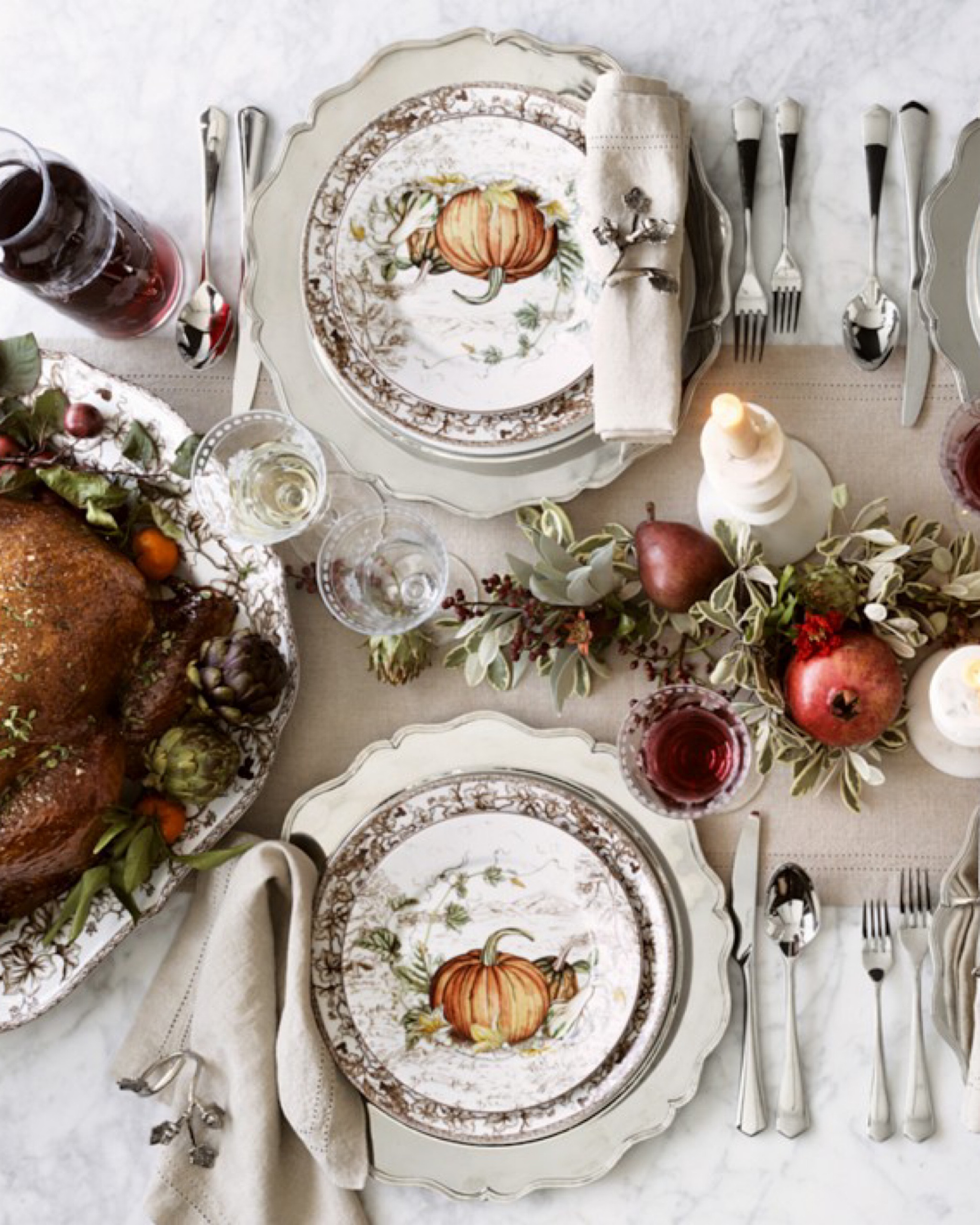 This classic Thanksgiving dinnerware features detailed and realistic pumpkins nestled in a farmland pumpkin patch. The natural elements and neutral palette will make this set a treasured family tradition for many years to come.

dinner plates / salad plates / appetizer plates

#LTKSeasonal #LTKhome #LTKHoliday