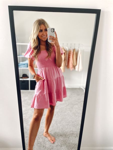 last day of school dress! pink puff sleeve ruffle dress fits true to size, wearing M and I’m 5’6”!

| summer outfits | teacher outfit | work outfit | summer dress | amazon fashion 

#LTKFindsUnder50 #LTKSeasonal #LTKWorkwear
